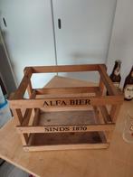 Alfa bier houten kratje, Verzamelen, Ophalen of Verzenden, Gebruikt, Overige typen, Overige merken