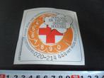 sticker ptt telecom het rode kruis luisterspel potlood en pa, Verzamelen, Ophalen, Zo goed als nieuw, Bedrijf of Vereniging