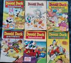 6 vakantieboeken Donald Ducks, Gelezen, Walt Disney, Europa, Ophalen of Verzenden