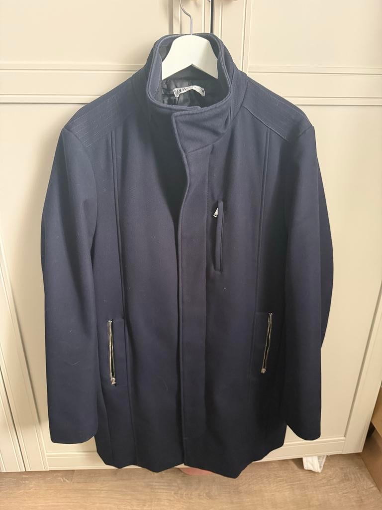 Zara jas - L - Heren, Ophalen of Verzenden, Gedragen, Maat 52/54 (L), Blauw