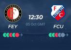 Feyenoord Utrecht, Tickets en Kaartjes, Eén persoon, Juli