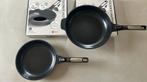 Leo Berghoff non-stick frying pannen 2stuks, Huis en Inrichting, Keuken | Potten en Pannen, Ophalen of Verzenden, Zo goed als nieuw