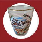 Groẞglockner 2 borrelglaasje vintage verzamelen, Verzamelen, Ophalen of Verzenden, Zo goed als nieuw, Borrel- of Shotglas