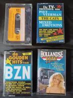 4x cassettebandjes Nederlandstalige artiesten, Cd's en Dvd's, Gebruikt, 2 t/m 25 bandjes, Ophalen of Verzenden, Origineel