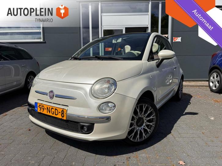 Fiat 500C 1.2 Lounge Cabrio Automaat|1e eig|*Airco*|PDC|NAP, Auto's, Fiat, Bedrijf, Te koop, 500C, ABS, Airbags, Airconditioning