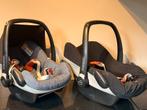 2x Set Maxi Cosi pebble + Isofix base + hoes + spiegel, Kinderen en Baby's, Autostoeltjes, Ophalen, Zo goed als nieuw, Isofix
