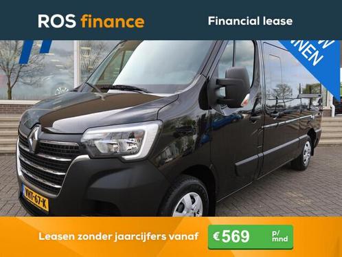 Renault Master T35 2.3 DCI 180 PK DUBBEL CABINE 7-PERSOONS, Auto's, Bestelauto's, Bedrijf, Lease, Financial lease, ABS, Achteruitrijcamera