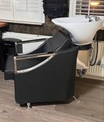 Kappers stoel  wasbak, Ophalen, Zo goed als nieuw, Eén