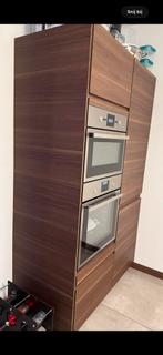 Complete keuken inclusief apparatuur - walnoot, Ophalen, Gebruikt, Bruin, Enkelwandige keuken