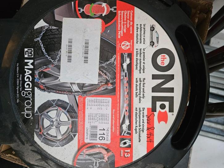 Maggi One 116 Sneeuwkettingen, Auto diversen, Sneeuwkettingen, Zo goed als nieuw, Ophalen