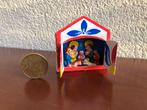 Vintage Miniatuur Kerststal Kerstgroep 5 x 5,5 cm, Ophalen of Verzenden