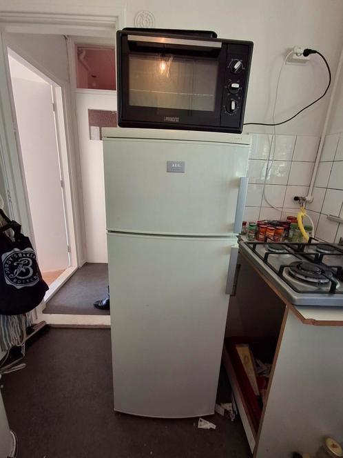 AEG koelkast met vriesvak, Witgoed en Apparatuur, Koelkasten en IJskasten, Gebruikt, Met vriesvak, 120 tot 140 cm, 45 tot 60 cm