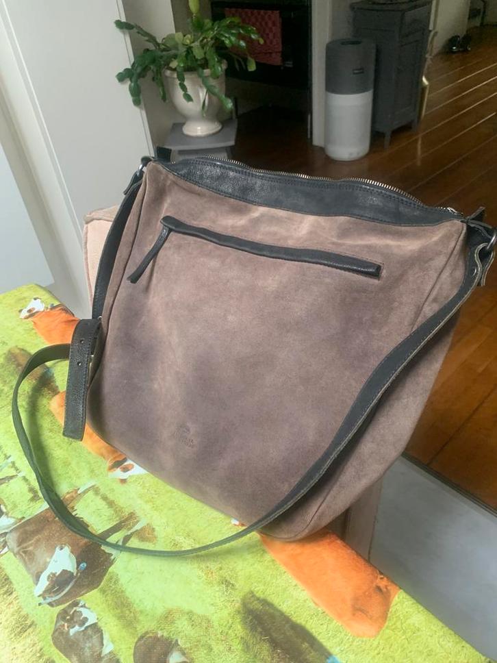 Fred de la bretoniere tas NIEUW, Sieraden, Tassen en Uiterlijk, Tassen | Damestassen, Nieuw, Handtas, Bruin, Ophalen of Verzenden