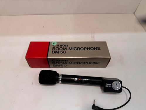 Canon Boom Microphone BM-50 - Vintage Richtmicrofoon, Muziek en Instrumenten, Microfoons, Zo goed als nieuw, Overige typen, Ophalen of Verzenden