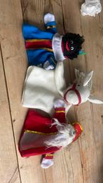 Handpoppen zwarte piet, sint en amerigo, Diversen, Sinterklaas, Ophalen, Zo goed als nieuw