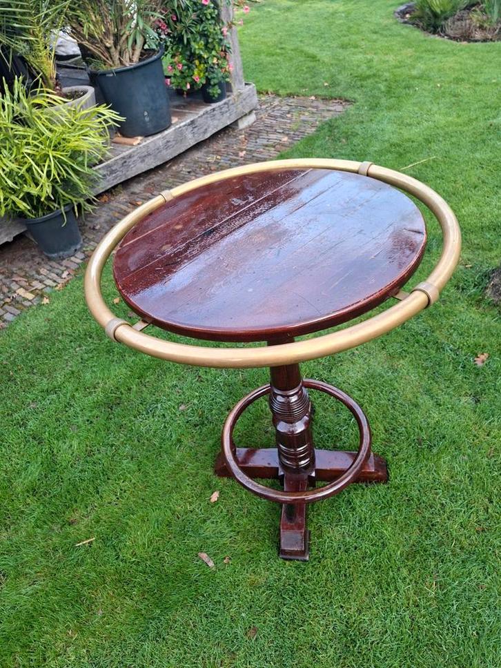 Zware Statafel / Bartafel/amsterdammer, Huis en Inrichting, Tafels | Statafels, Gebruikt, Ophalen of Verzenden