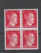 Historie Duitse Rijk, postzegels van Adolf Hitler, Verzamelen, Militaria | Tweede Wereldoorlog, Verzenden, Overige soorten, Duitsland