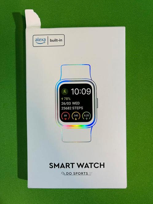 NIEUW! Smartwatch do sports ID208BT roze €41,99, Sieraden, Tassen en Uiterlijk, Sporthorloges, Zo goed als nieuw, Roze, Hartslag
