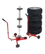 Verrijdbare Velgenboom / Bandenboom - Tot 100kg, Auto diversen, Velgenbomen, Ophalen of Verzenden, Gebruikt