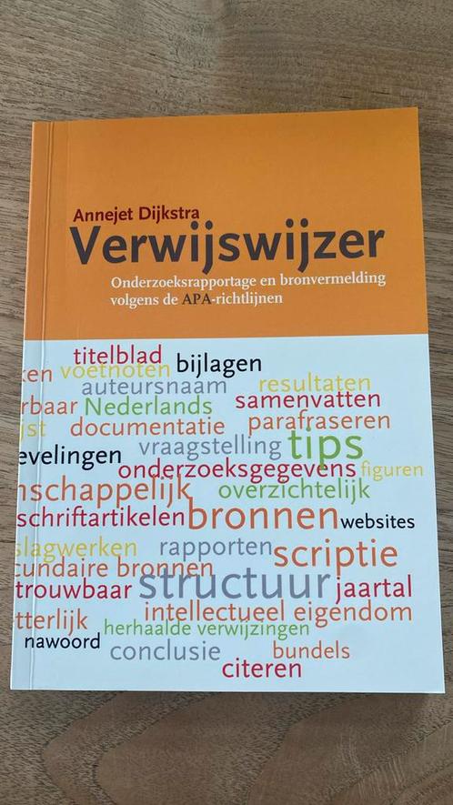 Annejet Dijkstra - Verwijswijzer, Boeken, Overige Boeken, Zo goed als nieuw, Ophalen of Verzenden