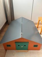 Houten paardenstal - perfect voor Schleich paarden, Ophalen of Verzenden, Gebruikt, Overige typen