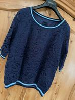 Josephine en Co blauwe top kant gevoerd met katoen, Josephine & Co, Verzenden, Blauw