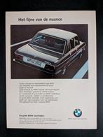 Oude reclame / Advertentie BMW 2500 etc. (E3), Ophalen of Verzenden, Gelezen, BMW