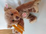 Mooie steiff beer.met witte label .no 653452., Verzamelen, Beren en Cherished Teddies, Ophalen of Verzenden, Zo goed als nieuw