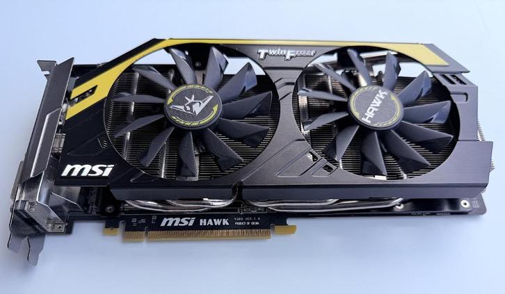 MSI GeForce GTX 760 Hawk TWIN FROZR, Computers en Software, Videokaarten, Gebruikt, Nvidia, PCI-Express 3.0, GDDR5, DVI, Ophalen of Verzenden