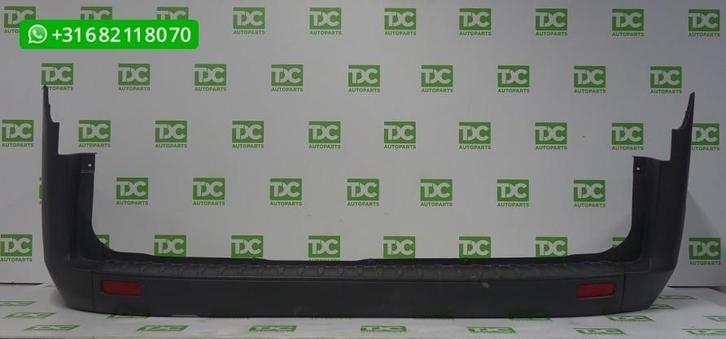 Ford Transit Custom ('12-'18) Achterbumper zwart kunststof, Auto-onderdelen, Carrosserie en Plaatwerk, Bumper, Ford, Achter, Gebruikt