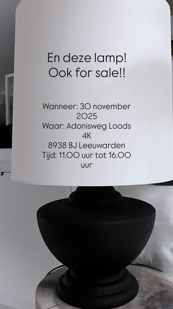 Kruiklamp en veel meer!, Huis en Inrichting, Lampen | Tafellampen, Zo goed als nieuw, Minder dan 50 cm, Ophalen