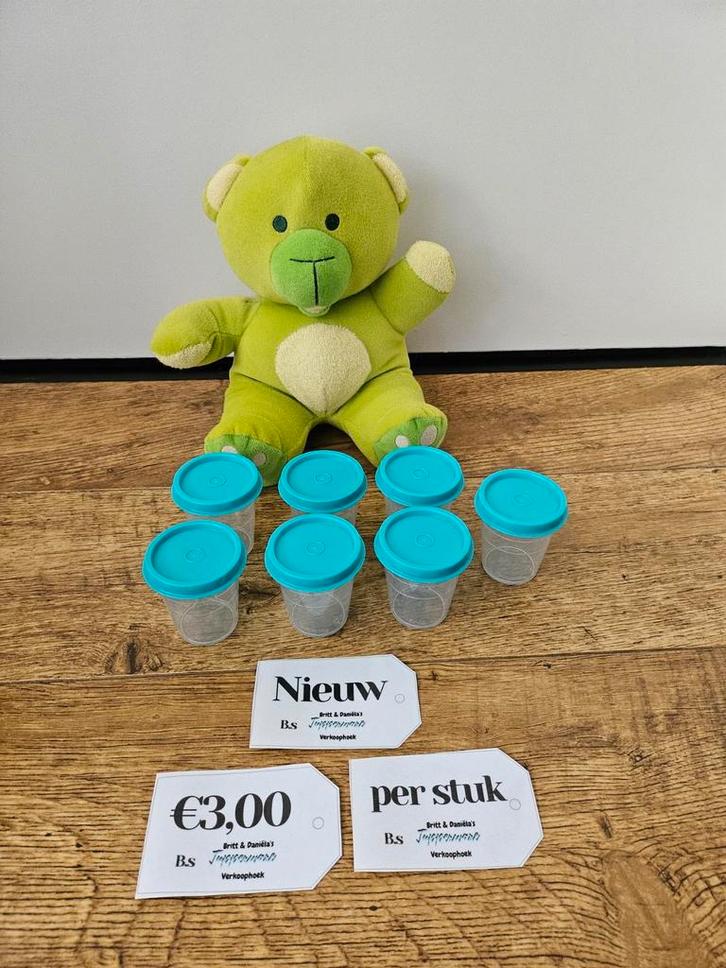 * Tupperware nieuwe ronde mini potjes medicijnpotjes, Huis en Inrichting, Keuken | Tupperware, Nieuw, Bak of Kom, Ophalen of Verzenden