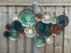 Metalen WANDDECORATIE, voor binnen of buiten, Ophalen, Zo goed als nieuw