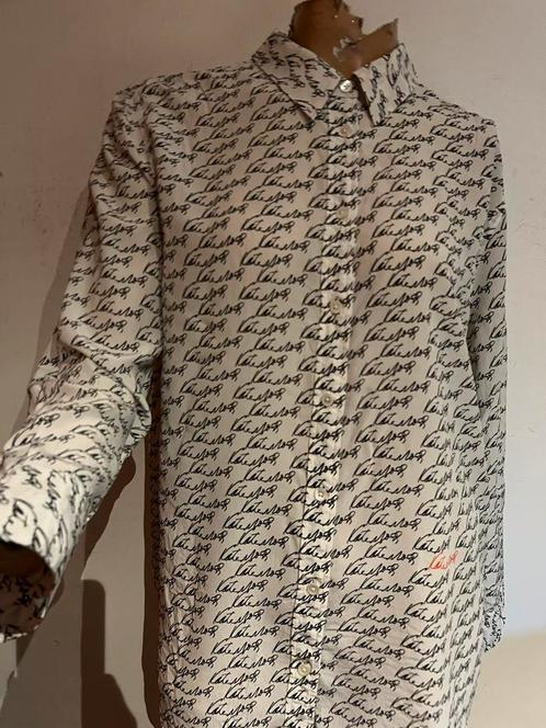 EQUIPMENT x Kate Moss blouse maat L origineel ZIJDE, Kleding | Dames, Blouses en Tunieken, Zo goed als nieuw, Maat 42/44 (L), Wit