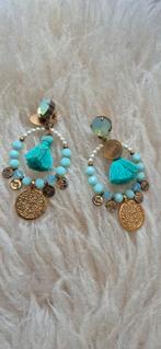 Godly oorbellen, Overige materialen, Hangers, Blauw, Ophalen of Verzenden