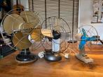 Drie vintage ventilatoren, Antiek en Kunst, Antiek | Overige Antiek, Ophalen of Verzenden