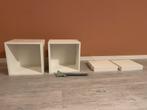 Ikea EKET kastjes + LACK wandplankjes, Ophalen, Met plank(en), Zo goed als nieuw, Minder dan 25 cm