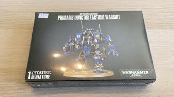 Warhammer 40.000 Primaris Invictor tactical warsuit beschikbaar voor biedingen