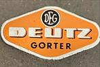 Deutz Gorter Badge Embleem Oldtimer, Ophalen of Verzenden, Gebruikt, Oldtimer onderdelen