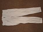 Witte rijbroek QHP maat 42, Dieren en Toebehoren, Paardrijkleding, Ophalen of Verzenden, Zo goed als nieuw, Dressuur, Onderkleding