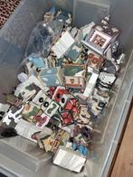 Vintage Kerstdorp met accessoires - volle doos!, Diversen, Kerst, Ophalen of Verzenden