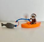 Duplo Eskimo met Kano, vishengel & vis, Ophalen of Verzenden, Duplo