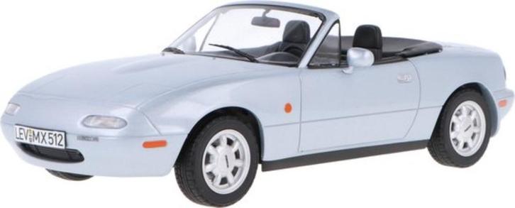 Mazda MX 5 1989 Grijs Schaal 1:18 Norev Ref. 188023, Hobby en Vrije tijd, Modelauto's | 1:18, Nieuw, Norev, Ophalen of Verzenden