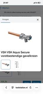 VSH AQUA SECURE Vorstvrije Gevelkraan - Nieuw!, Ophalen, Nieuw, Koper, Kraan
