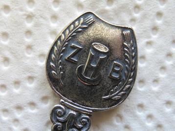 Verzilverd Lepeltje Zuid-Hollandsche Bierbrouwerij Z.H.B. beschikbaar voor biedingen