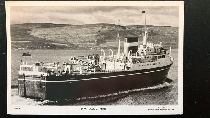 Europoort - Transport  Ferry Service  "Doric", Verzamelen, Scheepvaart, Ophalen of Verzenden