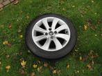 Citroen C3 alu velgen origineel met zomerbanden 16 inch, Ophalen, Gebruikt, 16 inch, Banden en Velgen