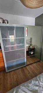Ikea Pax Kast met Spiegeldeuren, 200 cm of meer, Met hangruimte, Ophalen of Verzenden, Zo goed als nieuw