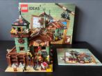 Lego ideas 21310 Old Fishing Store zgan incl doos en boek, Ophalen of Verzenden, Zo goed als nieuw, Complete set, Lego
