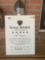 Bordje Hotel Mama - All Inclusive, Ophalen, Nieuw